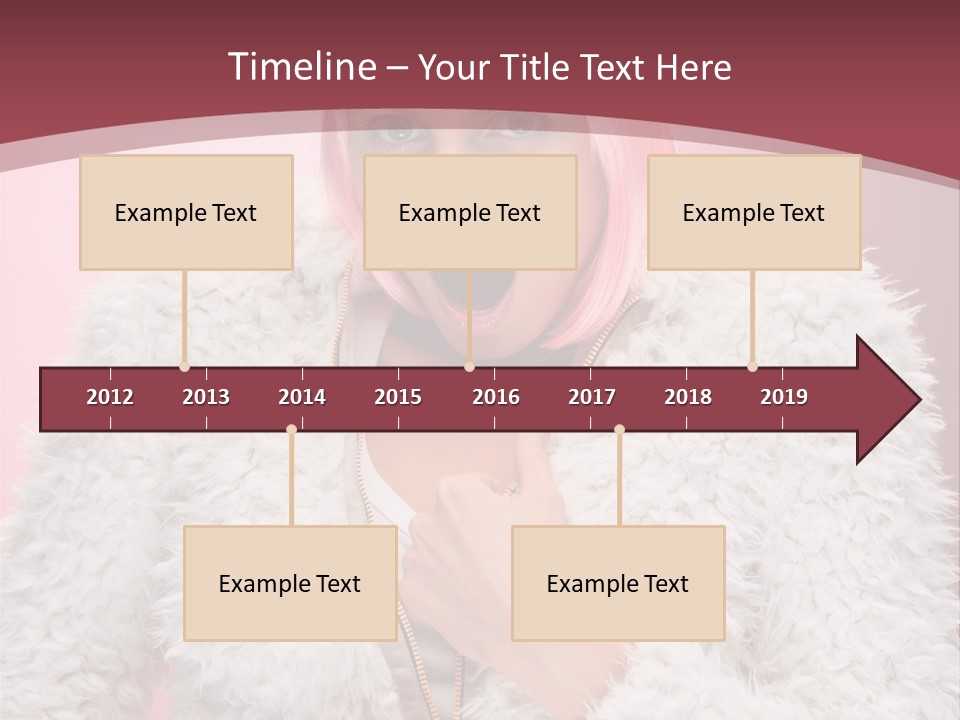 Expression Cute Claus PowerPoint Template