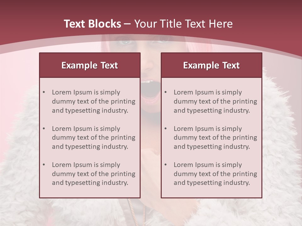 Expression Cute Claus PowerPoint Template