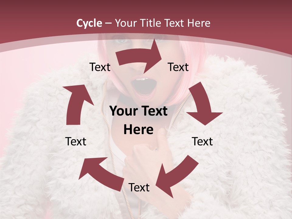 Expression Cute Claus PowerPoint Template