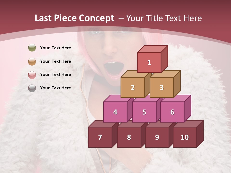 Expression Cute Claus PowerPoint Template