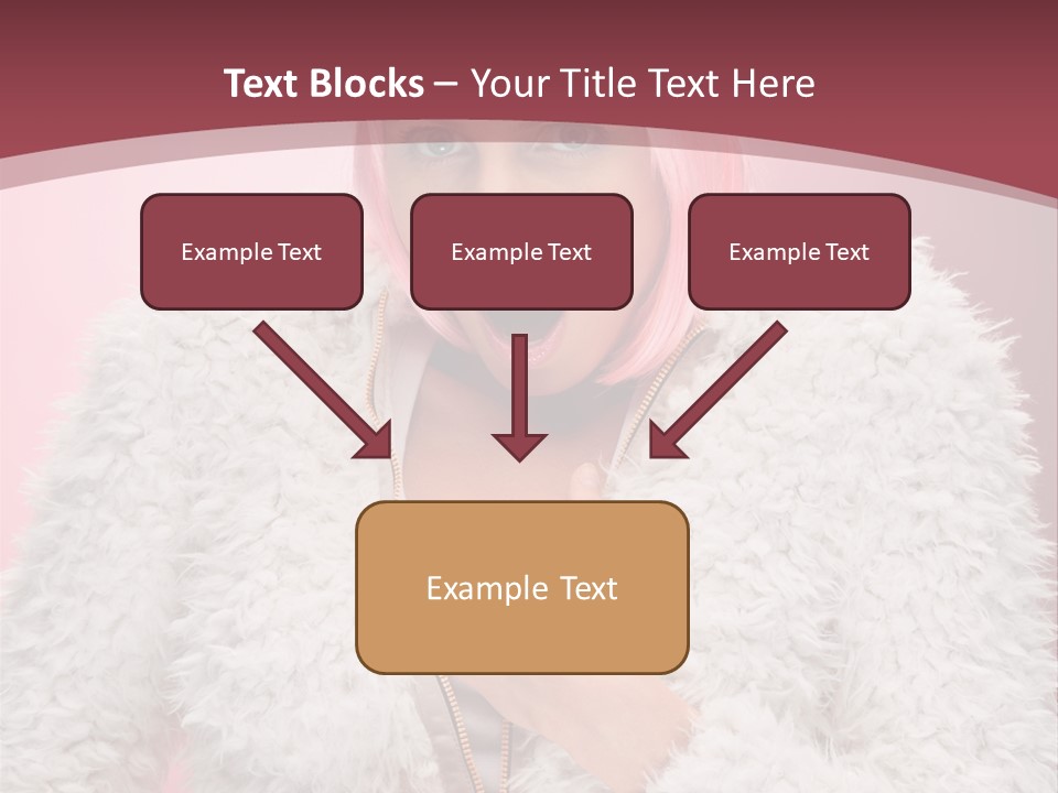 Expression Cute Claus PowerPoint Template