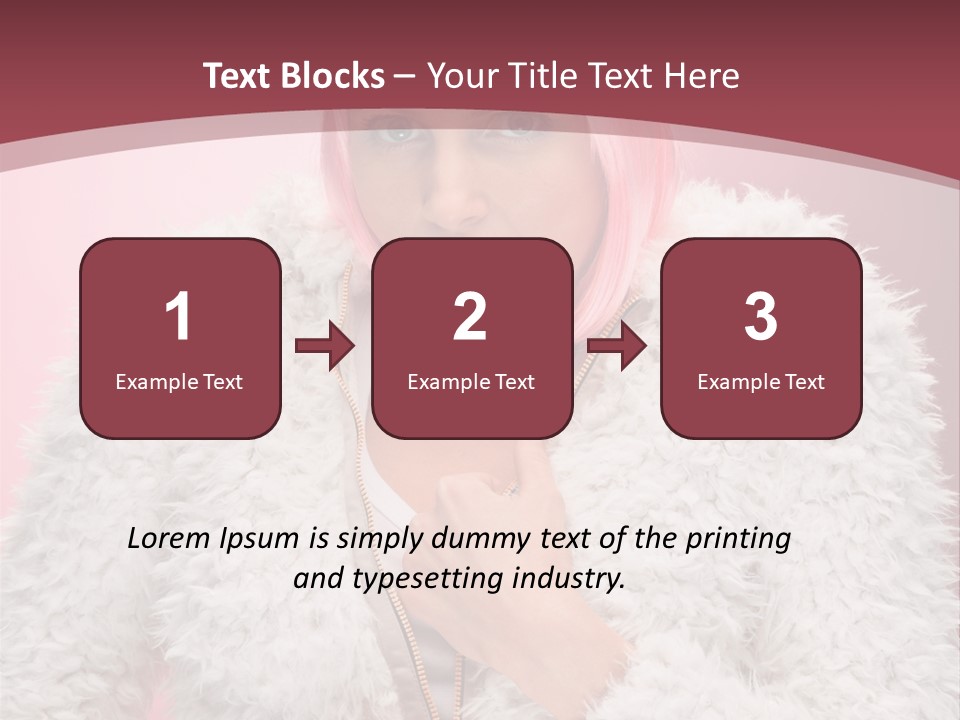 Expression Cute Claus PowerPoint Template