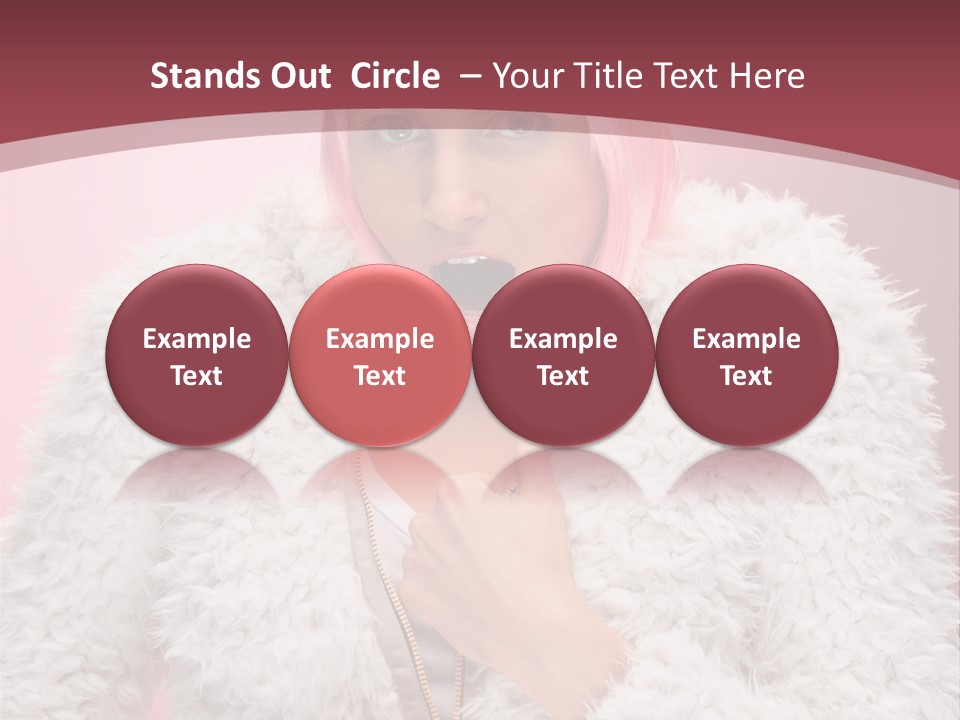 Expression Cute Claus PowerPoint Template