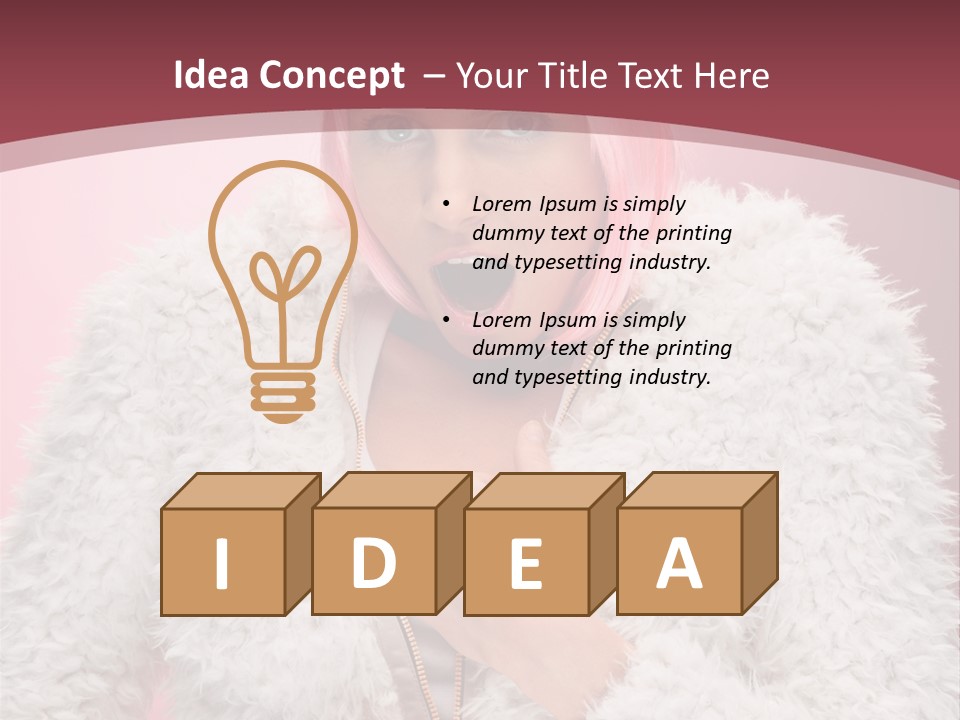 Expression Cute Claus PowerPoint Template