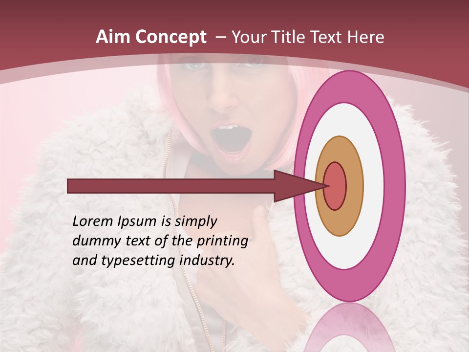 Expression Cute Claus PowerPoint Template