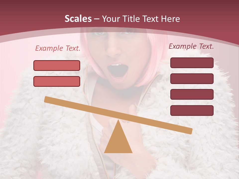 Expression Cute Claus PowerPoint Template