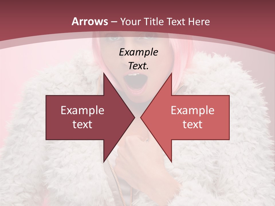 Expression Cute Claus PowerPoint Template