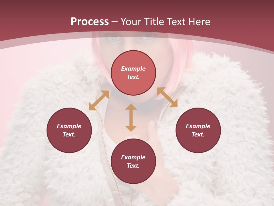 Expression Cute Claus PowerPoint Template