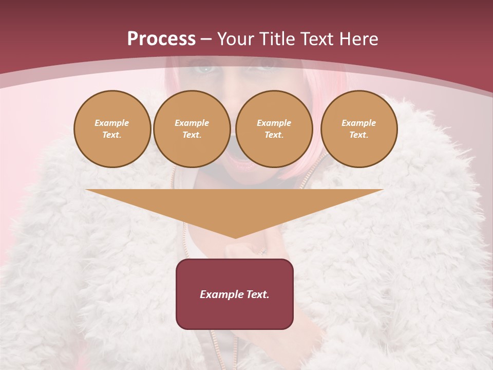 Expression Cute Claus PowerPoint Template