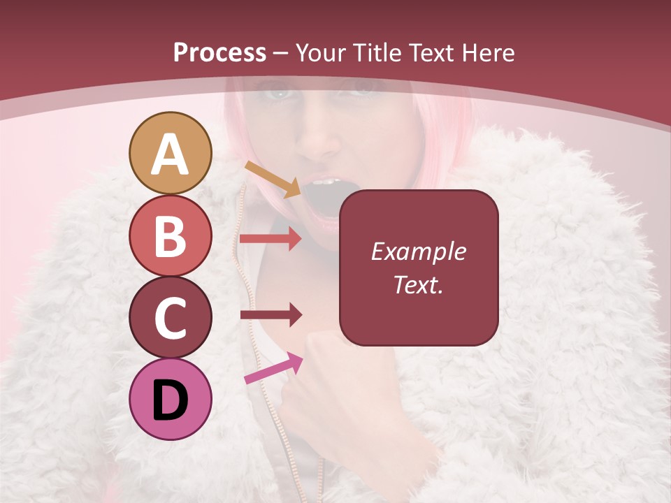 Expression Cute Claus PowerPoint Template