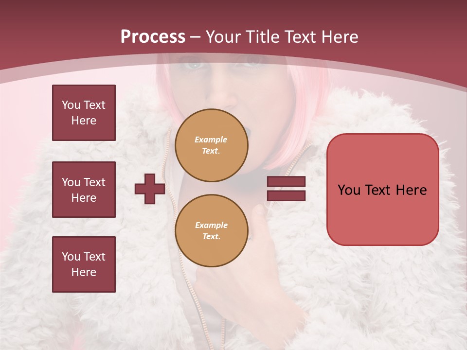 Expression Cute Claus PowerPoint Template
