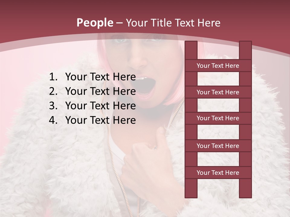 Expression Cute Claus PowerPoint Template