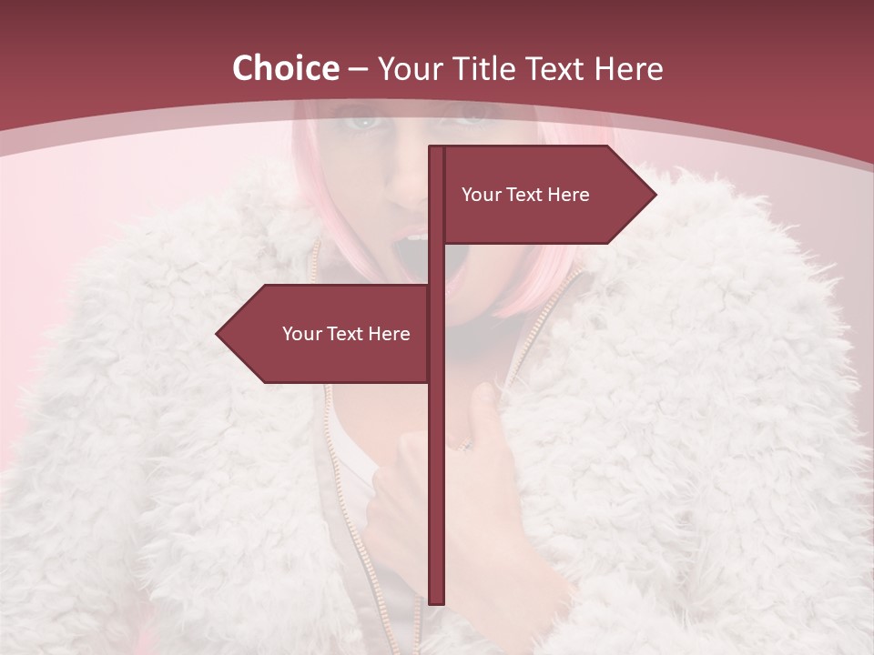 Expression Cute Claus PowerPoint Template