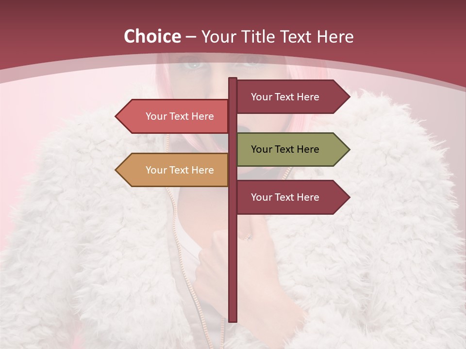 Expression Cute Claus PowerPoint Template