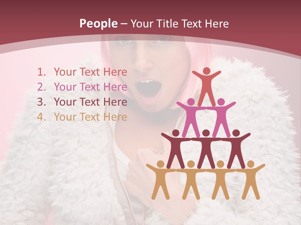 Expression Cute Claus PowerPoint Template