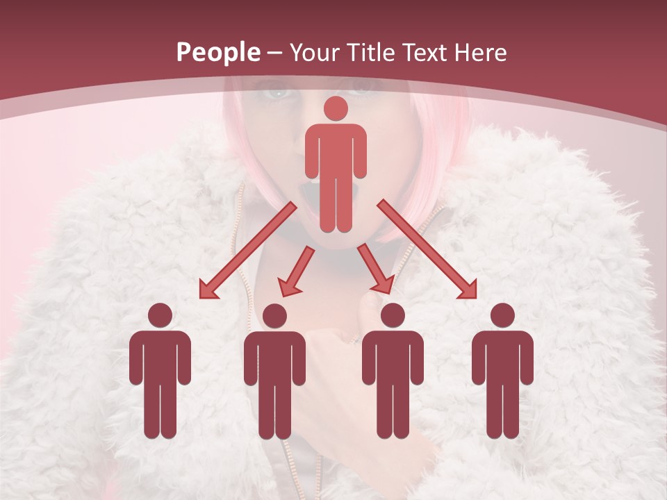 Expression Cute Claus PowerPoint Template