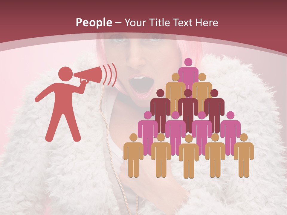 Expression Cute Claus PowerPoint Template