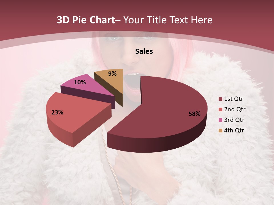 Expression Cute Claus PowerPoint Template