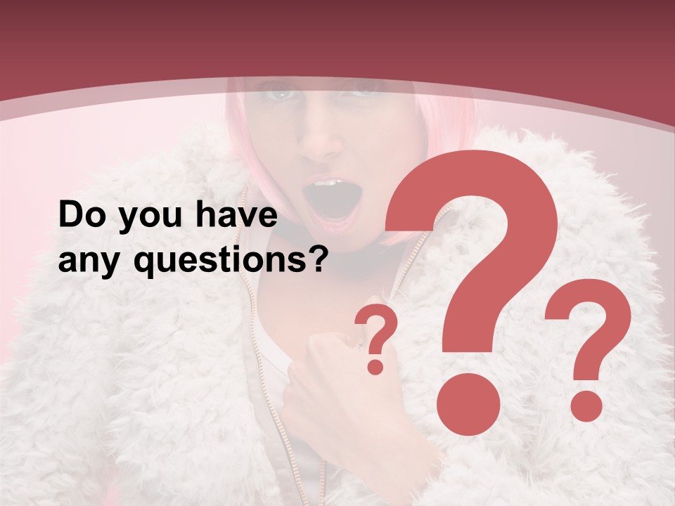 Expression Cute Claus PowerPoint Template