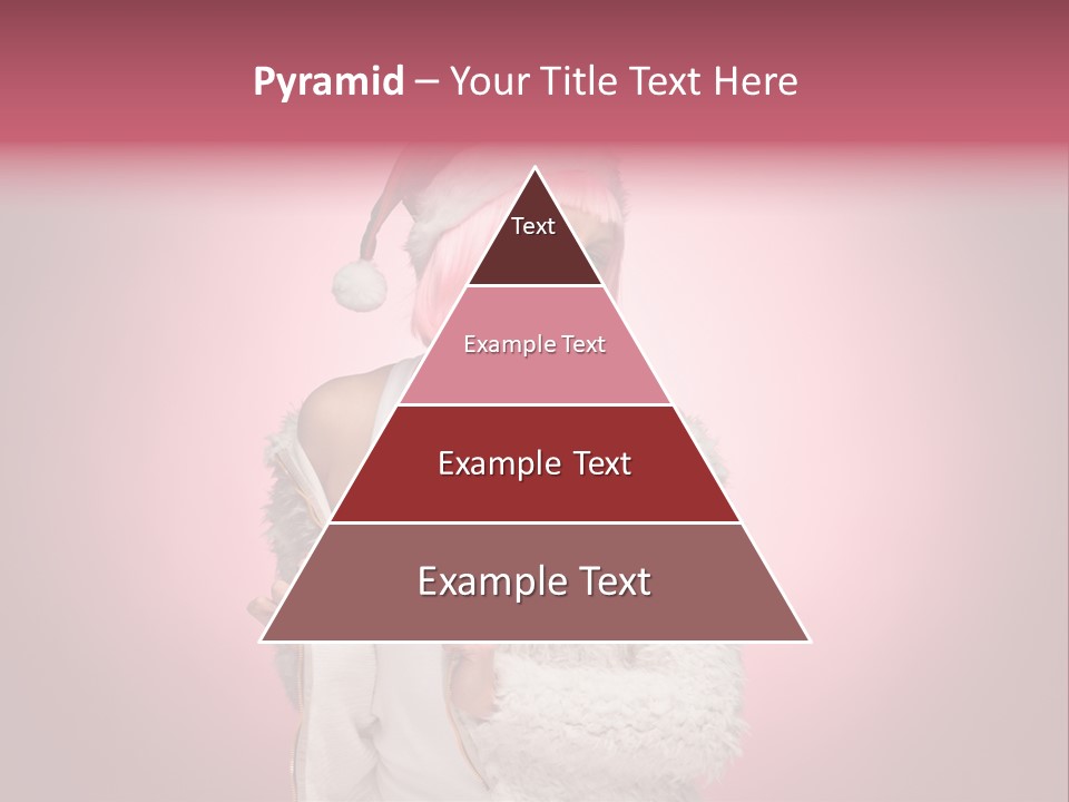 Young Model Hair PowerPoint Template