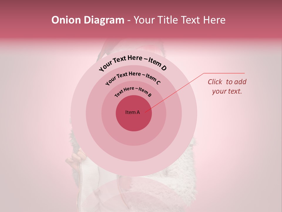 Young Model Hair PowerPoint Template