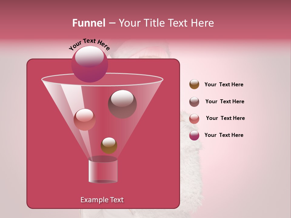 Young Model Hair PowerPoint Template