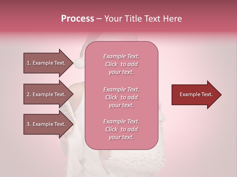 Young Model Hair PowerPoint Template