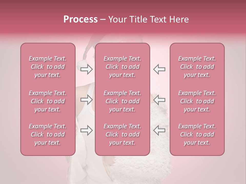 Young Model Hair PowerPoint Template