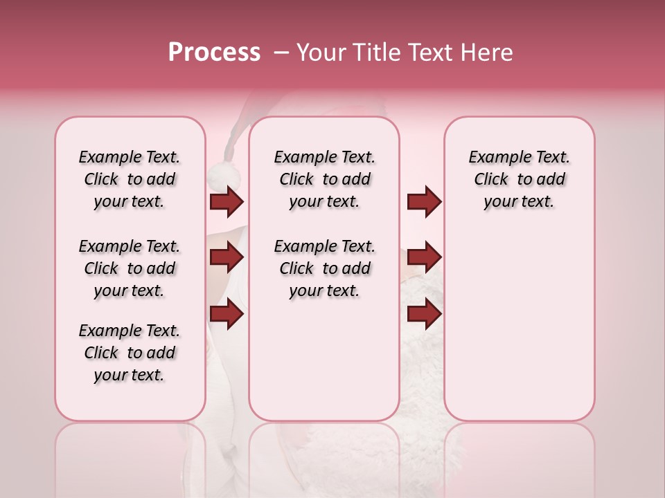 Young Model Hair PowerPoint Template