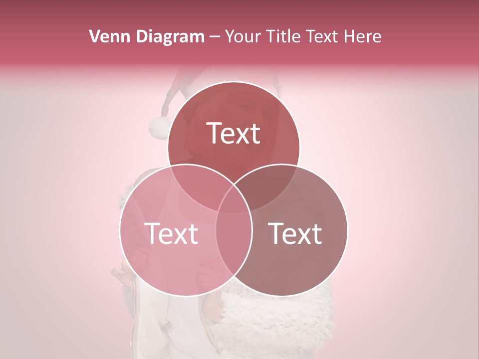 Young Model Hair PowerPoint Template