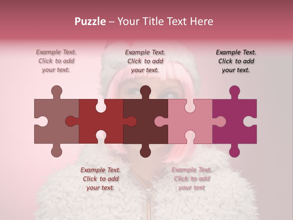 Fun Flirting Commercial PowerPoint Template