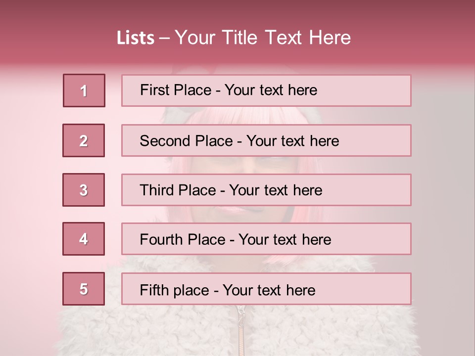 Fun Flirting Commercial PowerPoint Template
