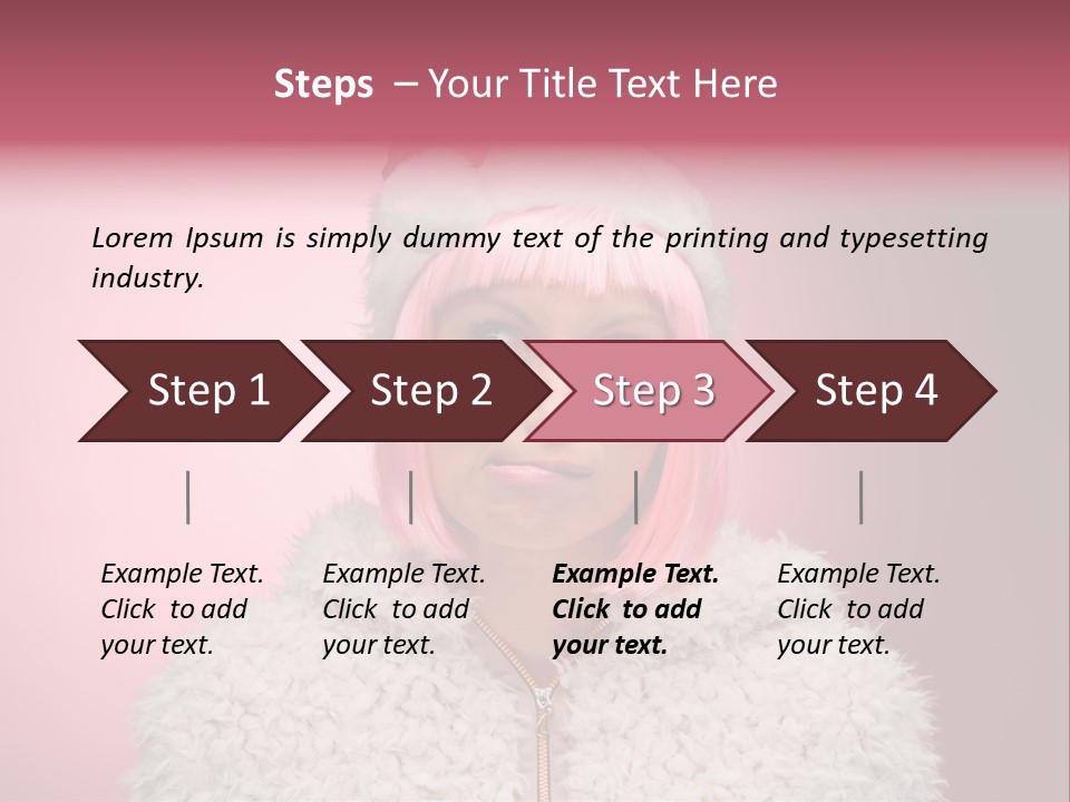 Fun Flirting Commercial PowerPoint Template