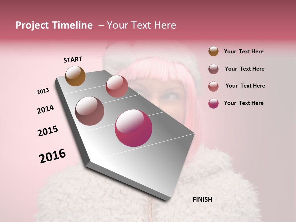 Fun Flirting Commercial PowerPoint Template