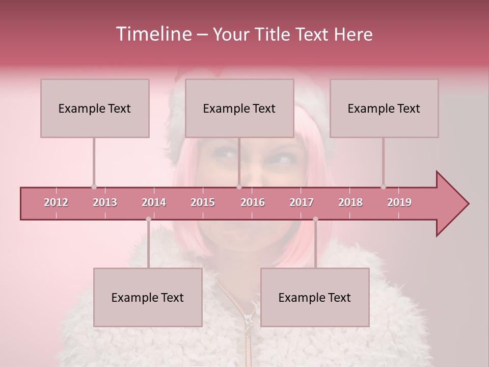 Fun Flirting Commercial PowerPoint Template
