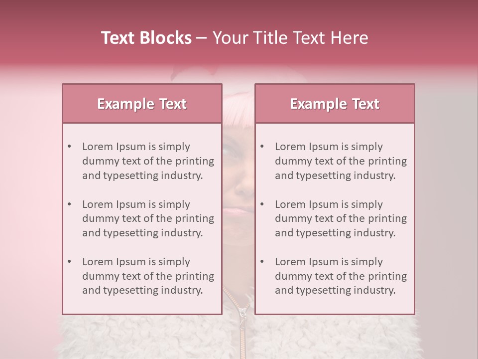 Fun Flirting Commercial PowerPoint Template