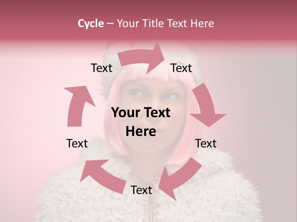 Fun Flirting Commercial PowerPoint Template