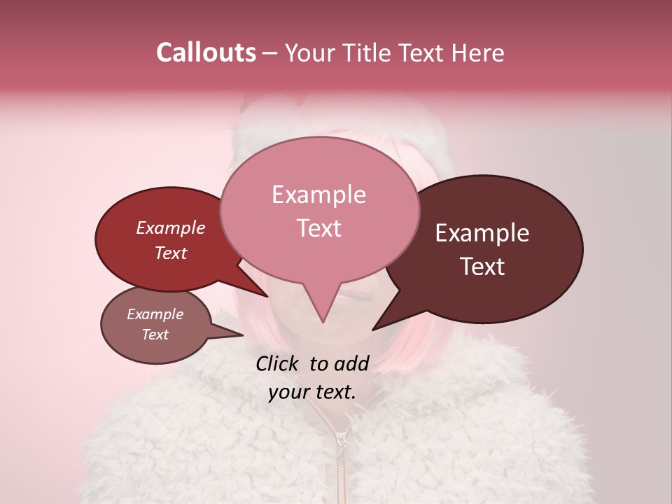 Fun Flirting Commercial PowerPoint Template