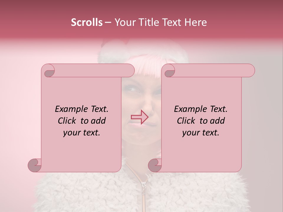 Fun Flirting Commercial PowerPoint Template