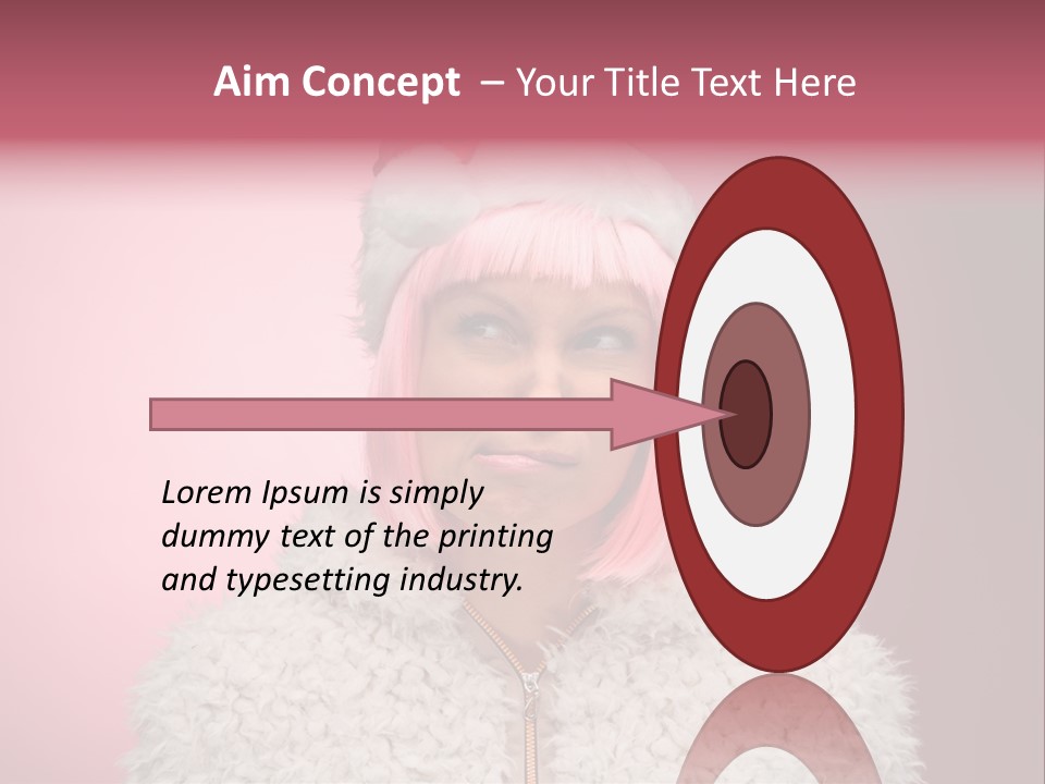 Fun Flirting Commercial PowerPoint Template