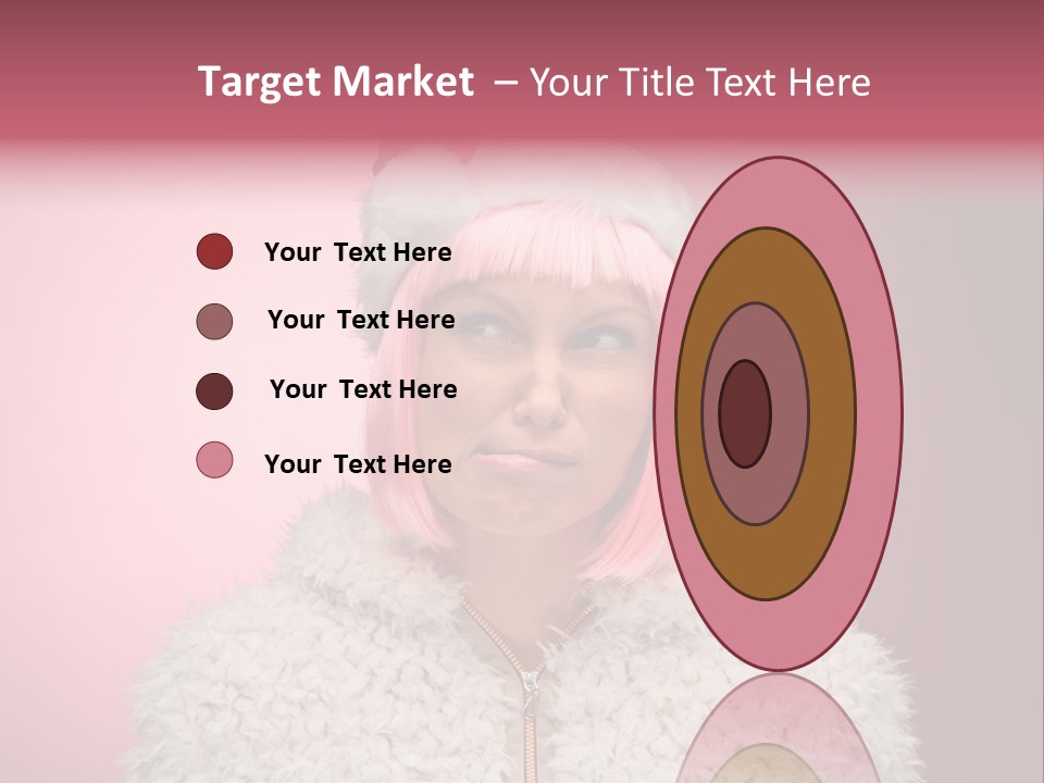 Fun Flirting Commercial PowerPoint Template