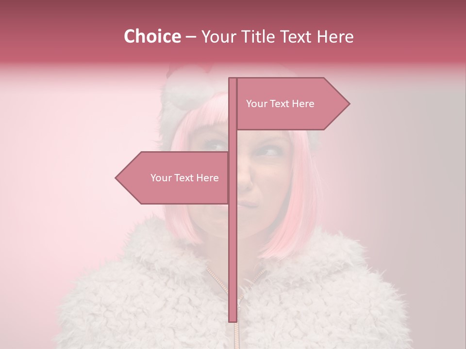 Fun Flirting Commercial PowerPoint Template