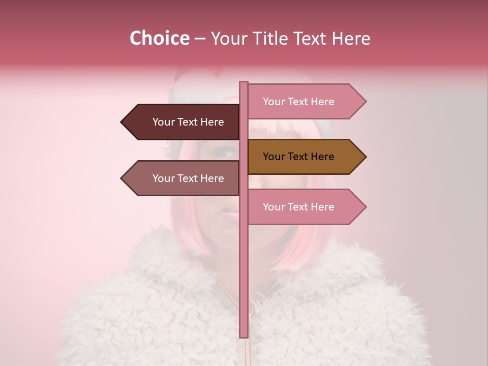 Fun Flirting Commercial PowerPoint Template