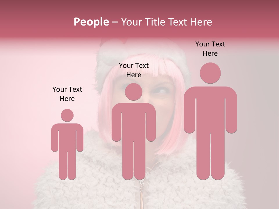 Fun Flirting Commercial PowerPoint Template