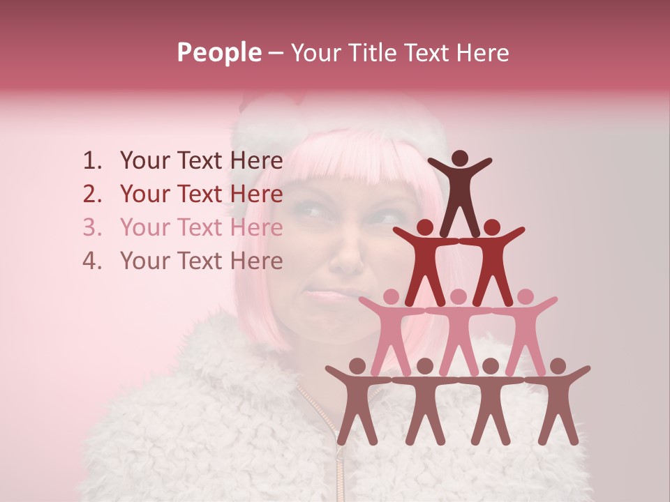 Fun Flirting Commercial PowerPoint Template