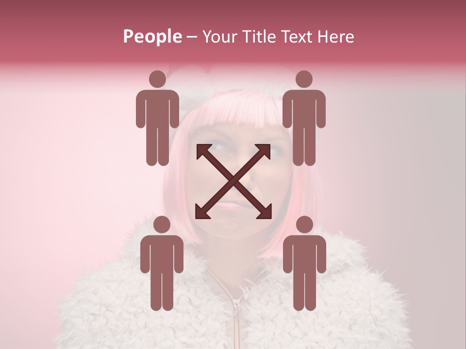 Fun Flirting Commercial PowerPoint Template