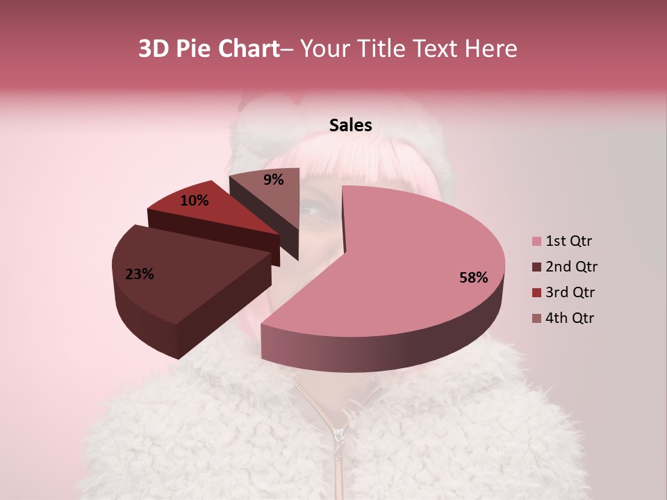 Fun Flirting Commercial PowerPoint Template