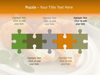 White Background Vegetarian Ketchup PowerPoint Template