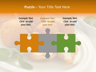 White Background Vegetarian Ketchup PowerPoint Template