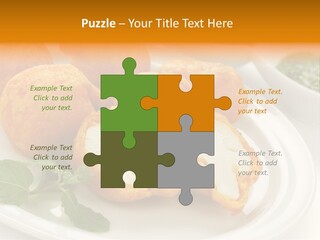 White Background Vegetarian Ketchup PowerPoint Template